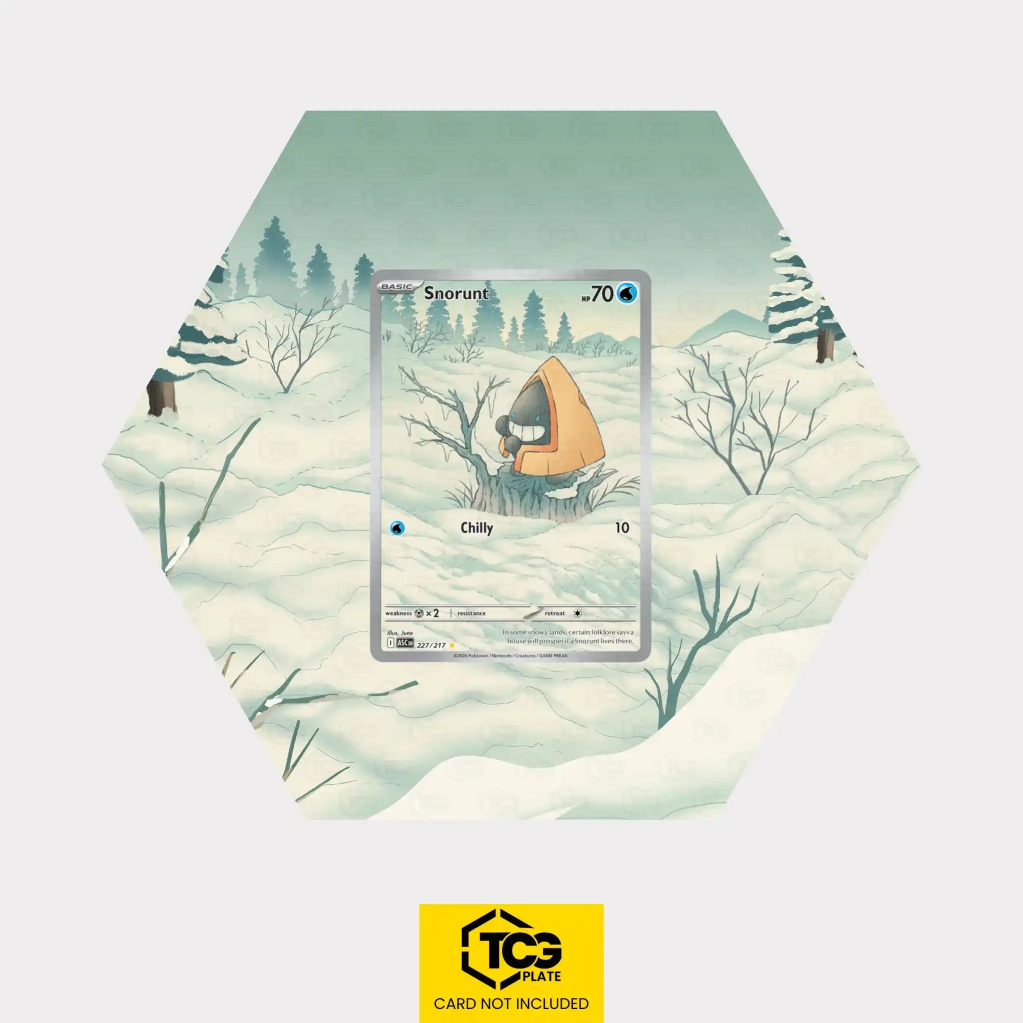 Schneppke ASC 227 - Pokémon Extended Art Display | Hex Shapes® - tcgplate