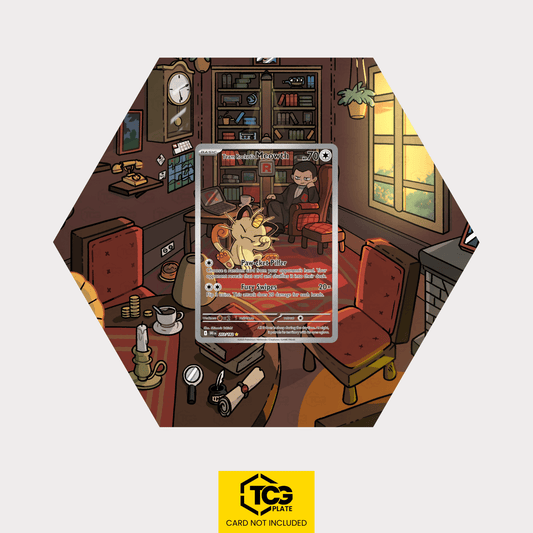 Team Rocket's Mauzi DRI 203/182 – Pokémon Extended Art Display | Hex Shapes® - tcgplate