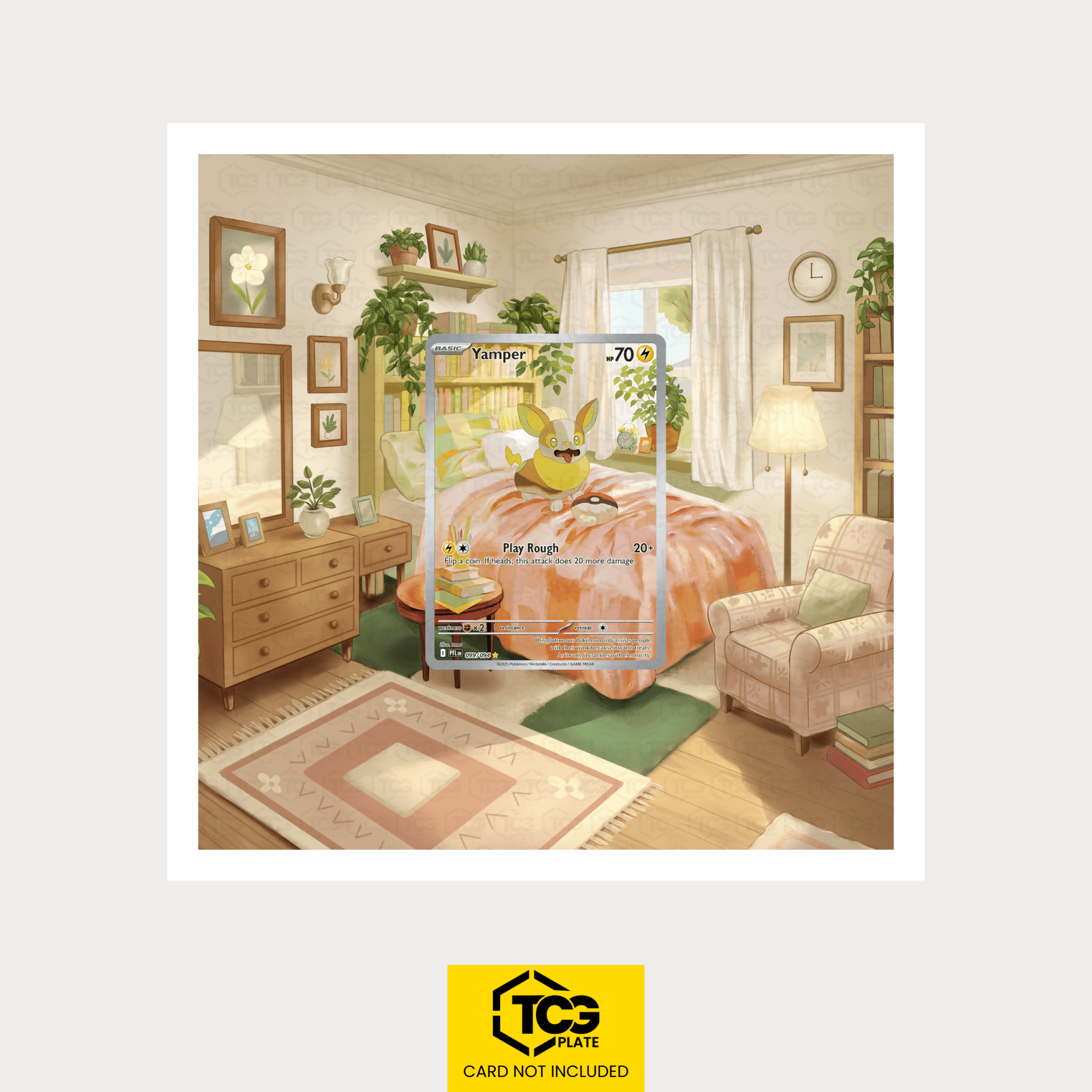 Voldi PFL 099/094 – Pokémon Extended Art Display | Framed MIXPIX® - tcgplate